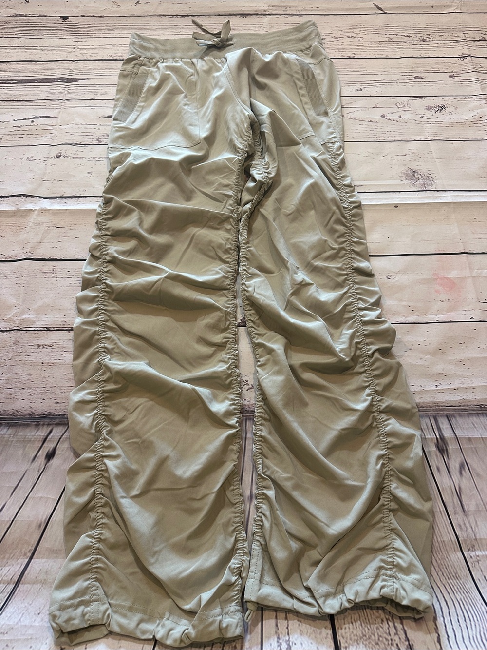Kyodan Light cement gray Ruched Track Pants